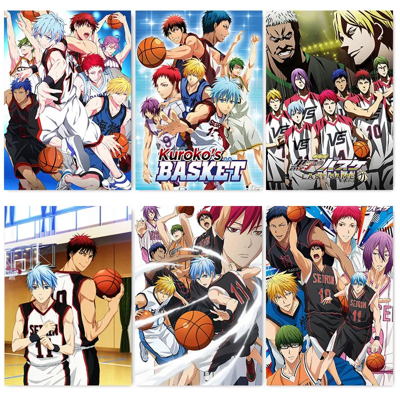Japanese Anime Kuroko's Basketball Posters Wall Art White Coated Prints and Paintings Modern Home Room Decor Wall Stickers
Japanese Anime Kuroko's Basketball Posters Wall Art White Coated Prints and Paintings Modern Home Room Decor Wall Stickers