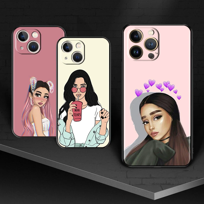 Cool Pretty Girls Drawing for Apple iPhone 13 12 11 Pro Max mini XS XR X 7 8 6S 5S SE 2020 Soft Black Phone Case Cover
Cool Pretty Girls Drawing for Apple iPhone 13 12 11 Pro Max mini XS XR X 7 8 6S 5S SE 2020 Soft Black Phone Case Cover