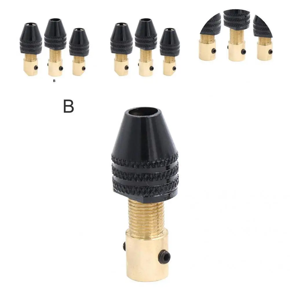 Wide Applications 2/2.35/3.175mm Micro Motor Self-Tightening Chuck Adapter for Rotary Tool
Wide Applications 2/2.35/3.175mm Micro Motor Self-Tightening Chuck Adapter for Rotary Tool