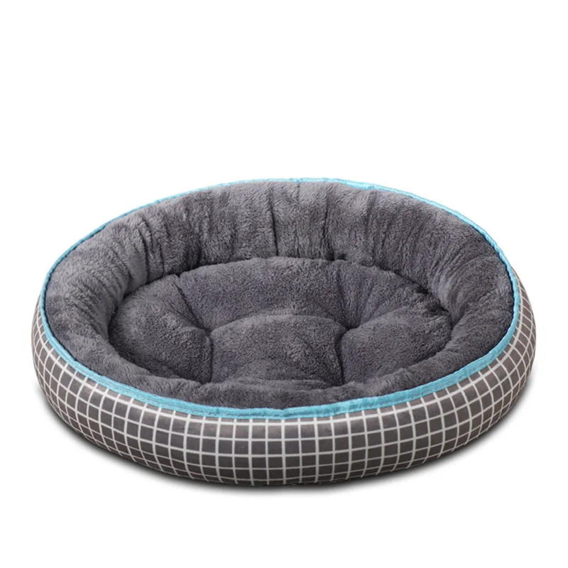 Warm Oval Dog Beds Sleeping Mat Soft Kennel Puppy For Small Medium Large Dog House Pad 4 Seasons Pet Supplies cama para perro