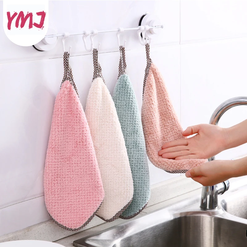 Kitchen Super Absorbent Microfiber Cleaning Cloth Hangable Coral Fleece Dish Towel Dish Cloth Kitchen Rag Tools Gadgets
Kitchen Super Absorbent Microfiber Cleaning Cloth Hangable Coral Fleece Dish Towel Dish Cloth Kitchen Rag Tools Gadgets