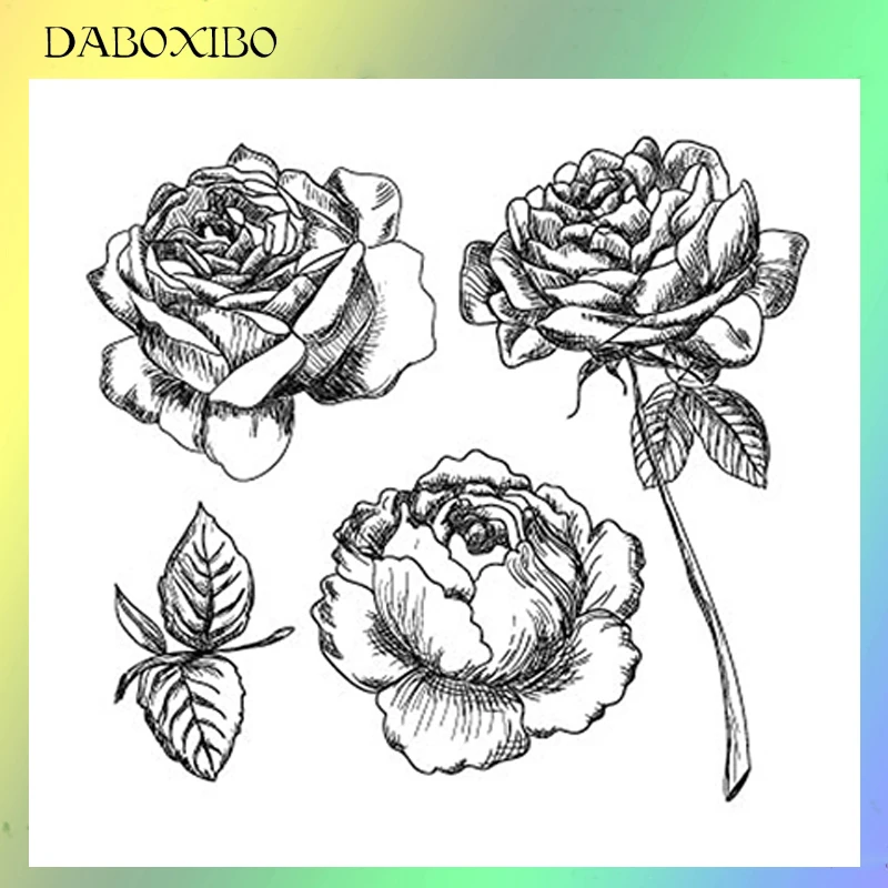 DABOXIBO Sketch Flowers Clear Stamps For DIY Scrapbooking/Card Making/Photo Album Silicone Decorative Crafts13X13
DABOXIBO Sketch Flowers Clear Stamps For DIY Scrapbooking/Card Making/Photo Album Silicone Decorative Crafts13X13