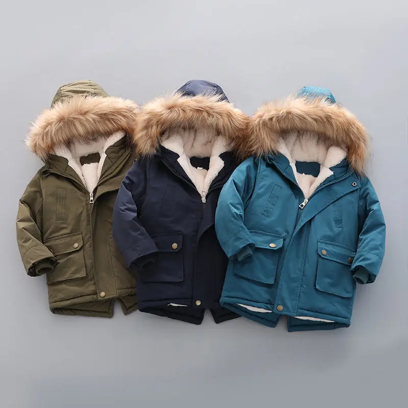 Baby Girl Winter Down Jacket Warm Toddler Children's Clothing Girl's Cotton Thick Windproof Clothes Baby's Plus Velvet Kids Coat
Baby Girl Winter Down Jacket Warm Toddler Children's Clothing Girl's Cotton Thick Windproof Clothes Baby's Plus Velvet Kids Coat
