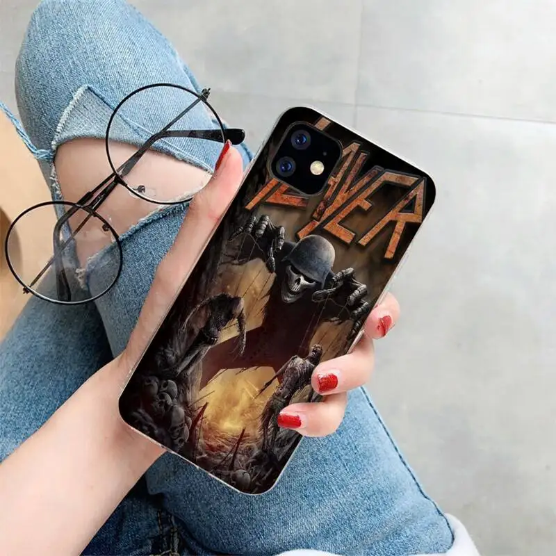 Slayer Rock Band Trend Etui Painting Phone Case For iphone 5s 6 7 8 11 12 XSMAX XR pro plus mini se2020 Cover Fundas Coque
Slayer Rock Band Trend Etui Painting Phone Case For iphone 5s 6 7 8 11 12 XSMAX XR pro plus mini se2020 Cover Fundas Coque