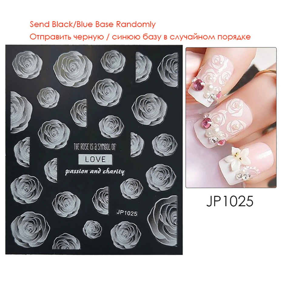 5d Engraved Nail Sticker Embossed White Color Flower Water Decals Empaistic Nail Transfer Decals Slider Diy Nail Art Decoration
5d Engraved Nail Sticker Embossed White Color Flower Water Decals Empaistic Nail Transfer Decals Slider Diy Nail Art Decoration