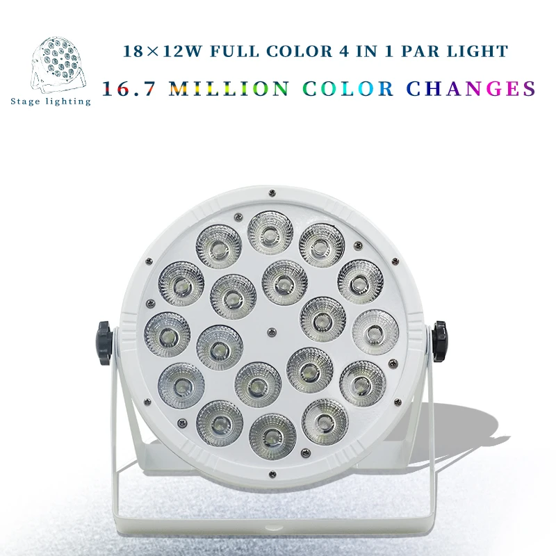 18x12w Led Par Light RGBW 4in1 Remote DMX512 DJ Par Professional Disco Lighting Equipment Party Dyeing Light Led Stage Lights
18x12w Led Par Light RGBW 4in1 Remote DMX512 DJ Par Professional Disco Lighting Equipment Party Dyeing Light Led Stage Lights