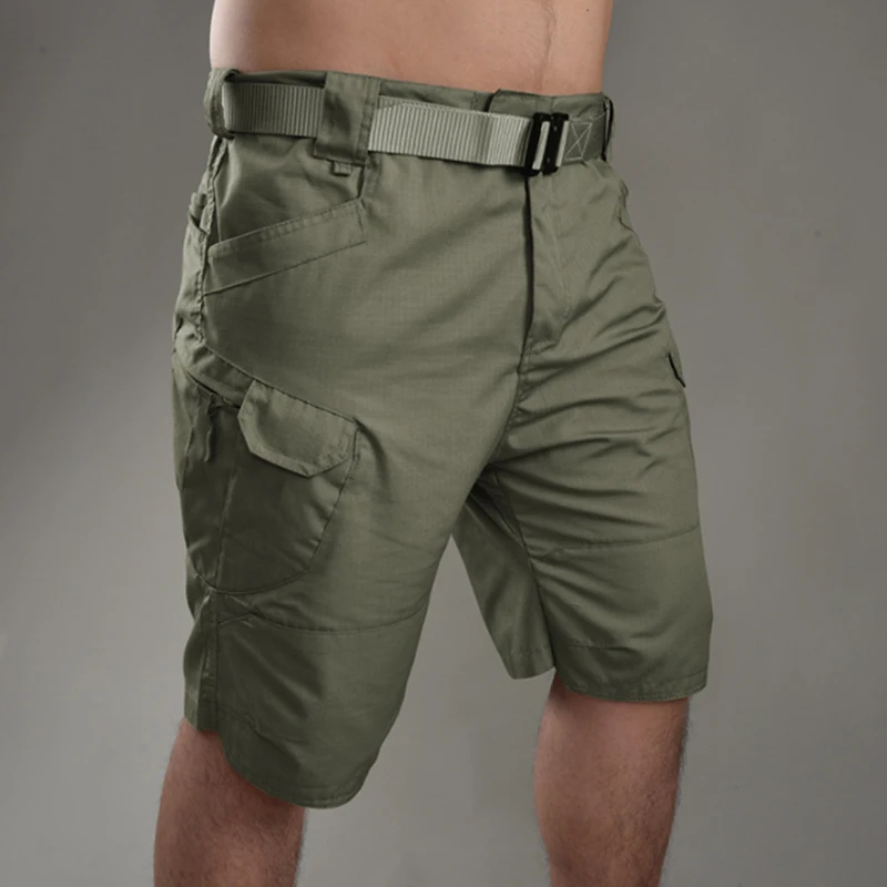 Men Classic Tactical Shorts Quick Dry Multi-pocket Short Pants Outdoor Hunting Fishing Military Cargo Shorts Without Belt
Men Classic Tactical Shorts Quick Dry Multi-pocket Short Pants Outdoor Hunting Fishing Military Cargo Shorts Without Belt