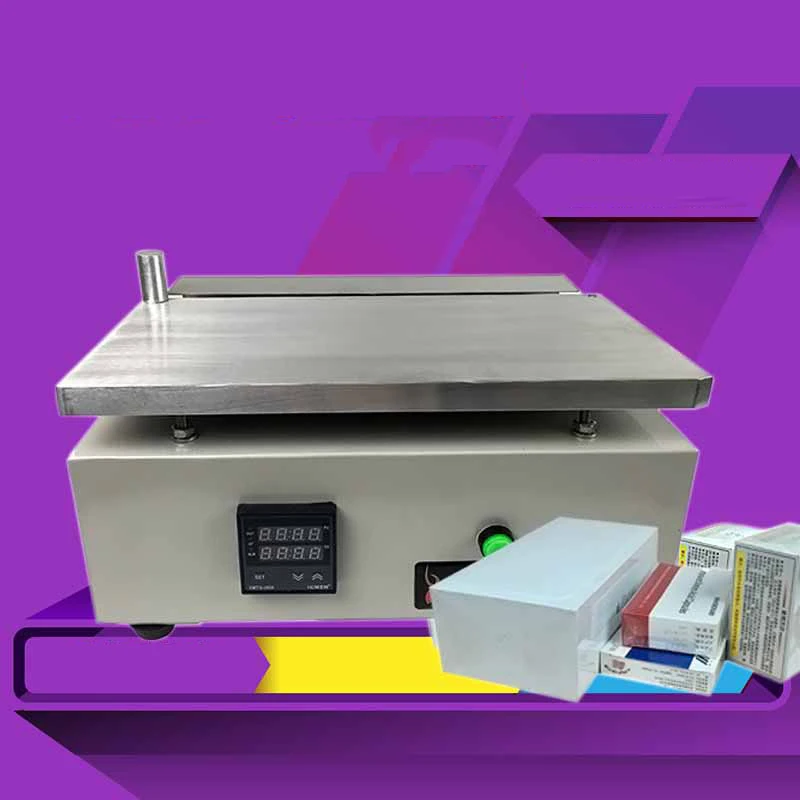 220V аппарат для упаковки в целлофан сигарет Косметика покерная коробка блистер