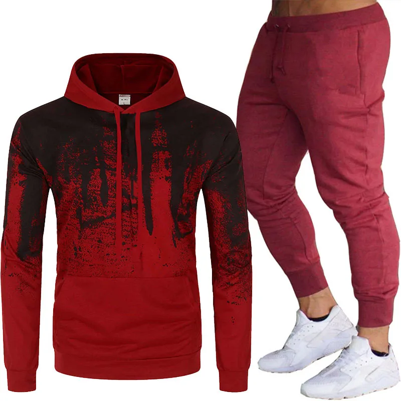 Men's Hoodie Set Autumn/Winter 2021 Brand Leisure Sportswear Men's Suit Sportswear Two pieced hoodies
Men's Hoodie Set Autumn/Winter 2021 Brand Leisure Sportswear Men's Suit Sportswear Two pieced hoodies