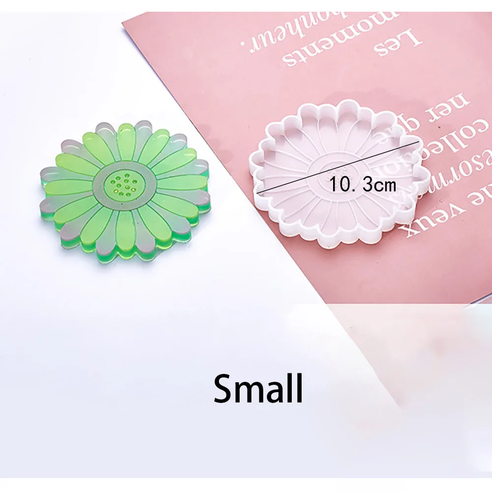 1Pcs Flower Tray Silicone Mold Crystal Epoxy Resin Casting Molds DIY Tea Fruit Tray Coaster Home Decorations Making
1Pcs Flower Tray Silicone Mold Crystal Epoxy Resin Casting Molds DIY Tea Fruit Tray Coaster Home Decorations Making