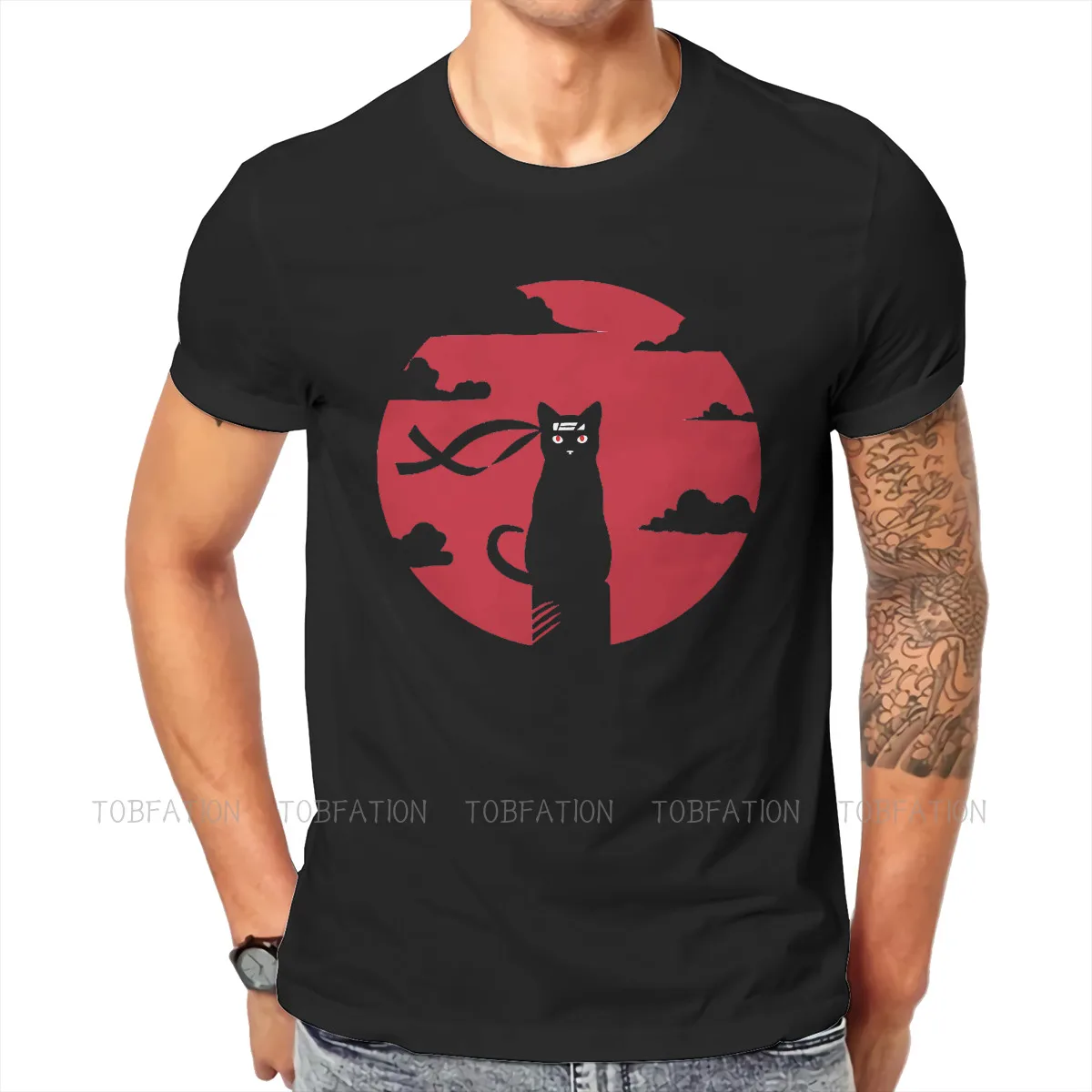 Camisa Ninja Cat Redmoon Повседневная футболка Hokage креативные топы для отдыха мужская футболка с коротким рукавом специальная идея для подарка 
Camisa Ninja Cat Redmoon Повседневная футболка Hokage креативные топы для отдыха мужская футболка с коротким рукавом специальная идея для подарка