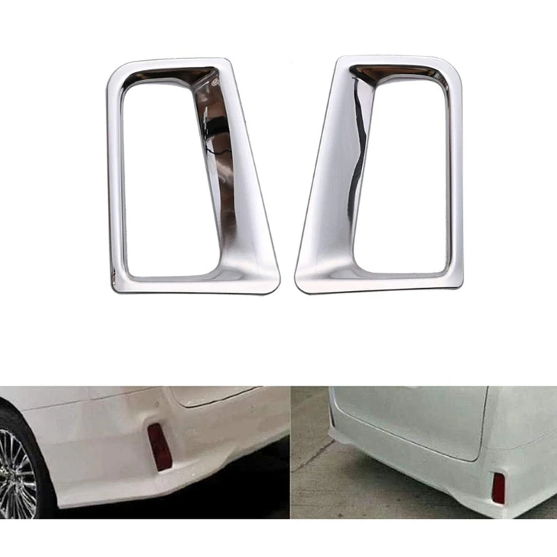 Car Rear Bumper Fog Light Lamp Cover Trim Reflector Foglight Garnish Molding for Toyota Alphard VELLFIRE 30 2015-2020
Car Rear Bumper Fog Light Lamp Cover Trim Reflector Foglight Garnish Molding for Toyota Alphard VELLFIRE 30 2015-2020
