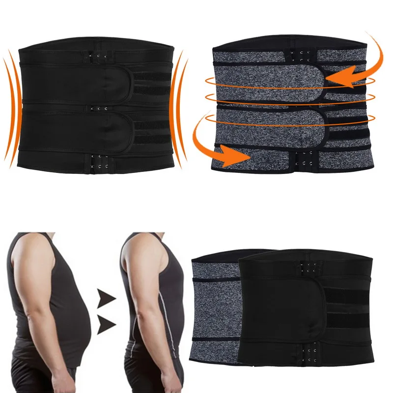 Men Waist Trainer Corsets Fitness Trimmer Belt Slimming Body Shaper Weight Loss Sauna Sweat Girdle Workout Fat Burner
Men Waist Trainer Corsets Fitness Trimmer Belt Slimming Body Shaper Weight Loss Sauna Sweat Girdle Workout Fat Burner