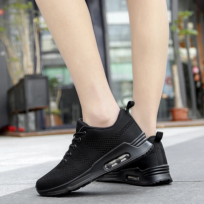 Women's Sneaker Lace Up Fitness Running Shoes Non-Slip Flats Shoes Female Breathable Mesh Lace-up Lightweight Walking Sneakers 
Women's Sneaker Lace Up Fitness Running Shoes Non-Slip Flats Shoes Female Breathable Mesh Lace-up Lightweight Walking Sneakers