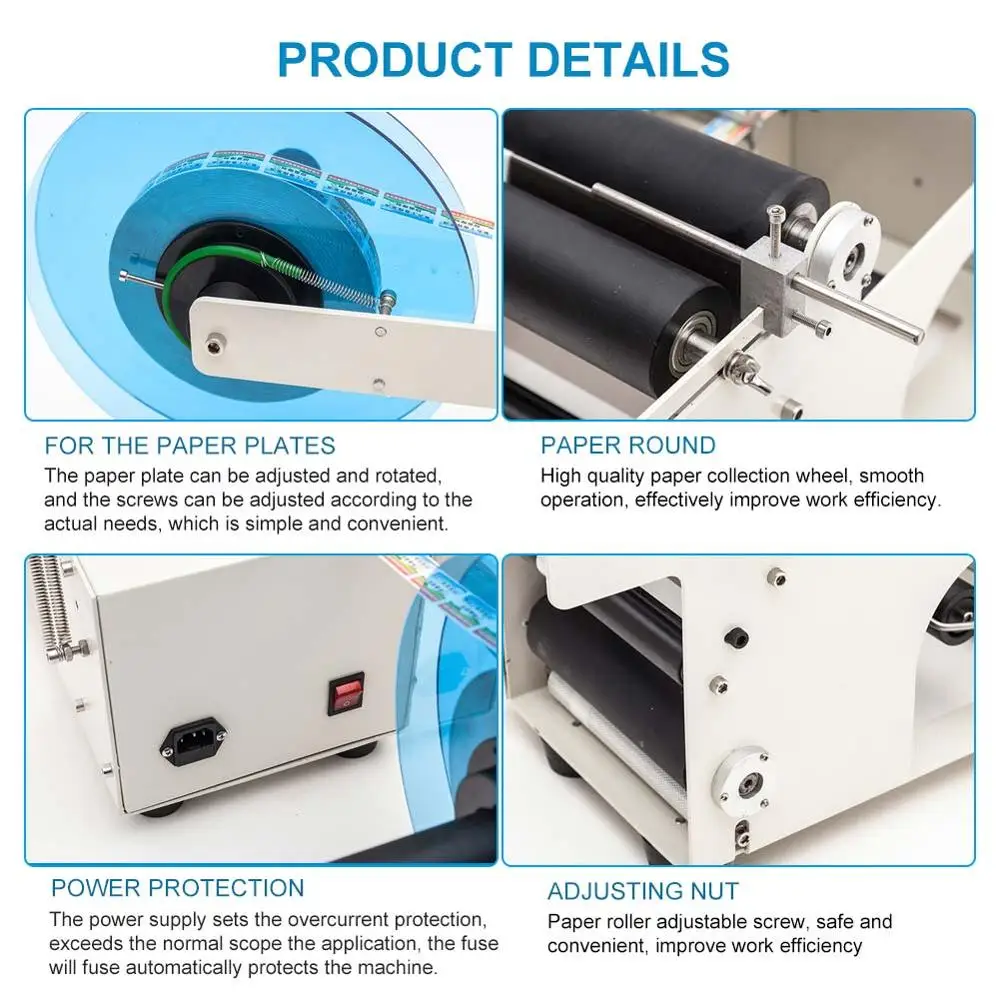 MT-50 Round Bottle Labeling Machine Semi-auto Labeler For Plastic Glass Composite Metal Bottle Manual Small Labeling Machine
MT-50 Round Bottle Labeling Machine Semi-auto Labeler For Plastic Glass Composite Metal Bottle Manual Small Labeling Machine