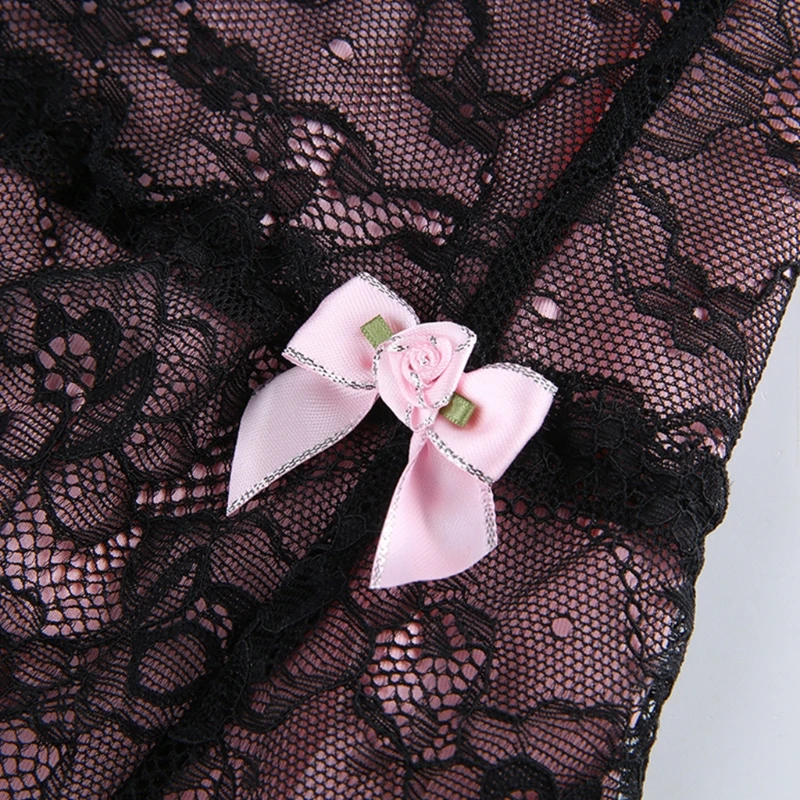 Women Sexy Double Layer Sheer Floral Lace Slim Mini Skirt with Lining Harajuku Gothic Bowknot A-Line High Waist Vintage M7DD
Women Sexy Double Layer Sheer Floral Lace Slim Mini Skirt with Lining Harajuku Gothic Bowknot A-Line High Waist Vintage M7DD