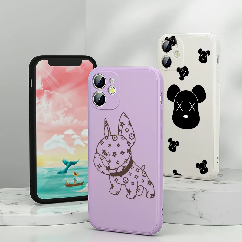 Cartoon Bear For Apple iPhone 13 12 mini 11 8 7 6 XS XR SE 2020 Pro Max Plus Phone Case Liquid Silicone Soft Capa
Cartoon Bear For Apple iPhone 13 12 mini 11 8 7 6 XS XR SE 2020 Pro Max Plus Phone Case Liquid Silicone Soft Capa