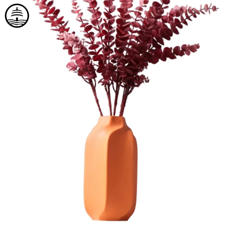 Bao Guang Ta Modern Simple Orange Mini Ceramics Vase Creative Living Room Dried Flower Flower Arrangement Home Decor A3085
Bao Guang Ta Modern Simple Orange Mini Ceramics Vase Creative Living Room Dried Flower Flower Arrangement Home Decor A3085
