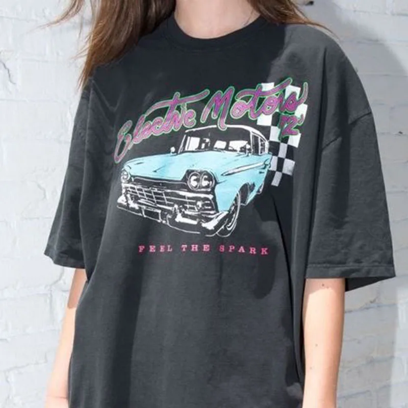 Short Sleeve T-Shirts Drint Round Neck Top Camisetas De Mujer Casual Loose TShirt women Overs Harajuku Women's Blouse
Short Sleeve T-Shirts Drint Round Neck Top Camisetas De Mujer Casual Loose TShirt women Overs Harajuku Women's Blouse