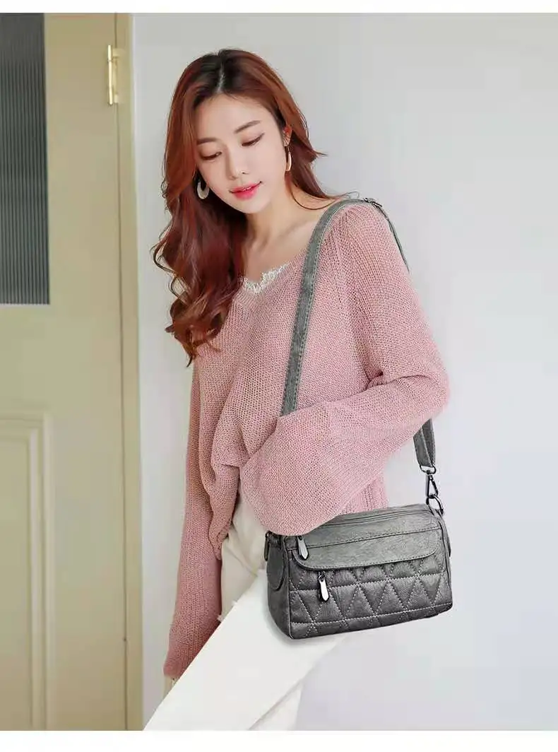 Ladies Messenger Bag High Quality Soft PU Leather Shoulder Bags Casual Crossbody Bags for Women Bolsa Feminina
Ladies Messenger Bag High Quality Soft PU Leather Shoulder Bags Casual Crossbody Bags for Women Bolsa Feminina
