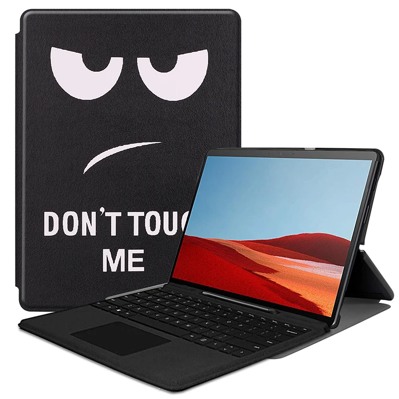Stand Folio Folding PU Leather Case with Pencil Slot for Surface Pro X 13.0 Tablet Flip Cover+Stylus
Stand Folio Folding PU Leather Case with Pencil Slot for Surface Pro X 13.0 Tablet Flip Cover+Stylus