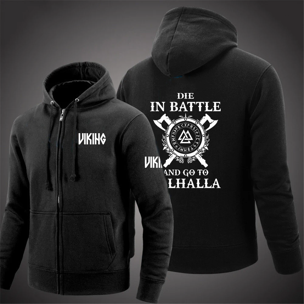 2020 Men Odin Viking Die In Battle And Go To Valhalla Long Sleeve WinterAutumn Casual Hoodie Sweatshirt Zipper Hoodies coats
2020 Men Odin Viking Die In Battle And Go To Valhalla Long Sleeve WinterAutumn Casual Hoodie Sweatshirt Zipper Hoodies coats