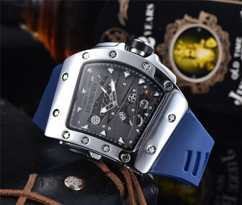 Top Quality NEW High Quality Mens Irregular Luxury Watch Silicone Skeleton Famous Brand Watches Skull Sport Quartz Hollow Watch
Top Quality NEW High Quality Mens Irregular Luxury Watch Silicone Skeleton Famous Brand Watches Skull Sport Quartz Hollow Watch