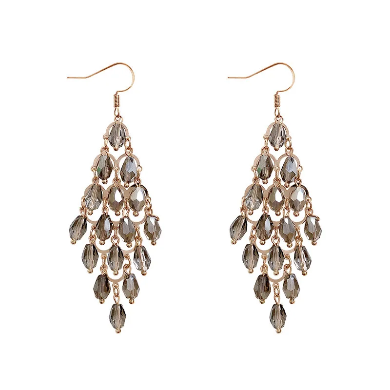 2019 new South Korea temperament contracted ear hook joker crystal tassels long earrings fairy earrings
2019 new South Korea temperament contracted ear hook joker crystal tassels long earrings fairy earrings