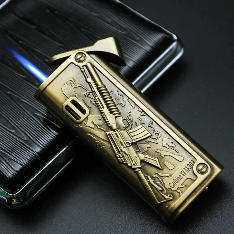 Mini Windproof Gas Jet Butane Turbo Torch Lighter Cigar Cigarette Metal 1300 C Fire Kitchen Lighter Inflated Gadget For Man
Mini Windproof Gas Jet Butane Turbo Torch Lighter Cigar Cigarette Metal 1300 C Fire Kitchen Lighter Inflated Gadget For Man