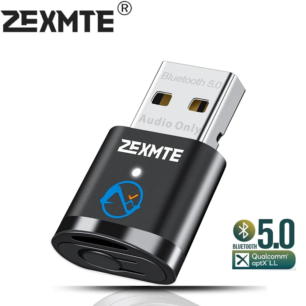 Zexmte USB Bluetooth 5,0 аудио адаптер передатчик синий зуб адаптер передачи адаптеры Бесплатный драйвер для ПК
Zexmte USB Bluetooth 5,0 аудио адаптер передатчик синий зуб адаптер передачи адаптеры Бесплатный драйвер для ПК
