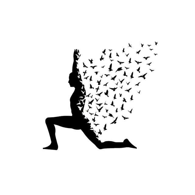 20CM*18.8CM Yoga Birds Funny Vinyl Decor Car Sticker Decal Graphical Black/Silver
20CM*18.8CM Yoga Birds Funny Vinyl Decor Car Sticker Decal Graphical Black/Silver