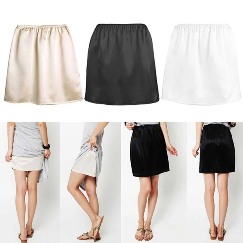 Summer Slips Women's Casual Mini Skirts.Ladies Basic Skirt Underdress Vestidos Loose Half Slips Petticoat Underskirt
Summer Slips Women's Casual Mini Skirts.Ladies Basic Skirt Underdress Vestidos Loose Half Slips Petticoat Underskirt