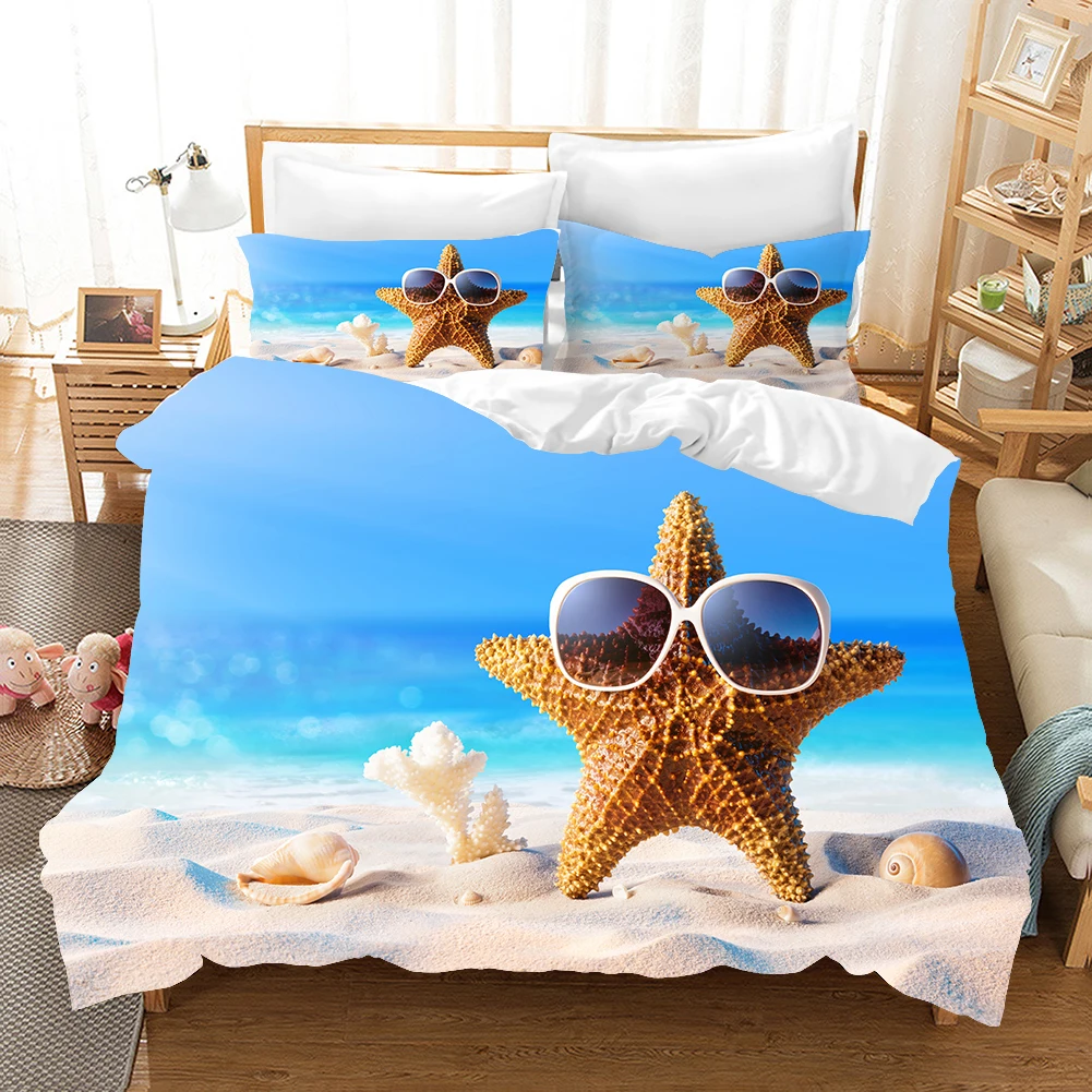 Комплект постельного белья Sky Beach с морскими звездами, роскошный пейзаж, современные наборы пододеяльников, постельное белье, королева, Кинг...
Комплект постельного белья Sky Beach с морскими звездами, роскошный пейзаж, современные наборы пододеяльников, постельное белье, королева, Кинг...