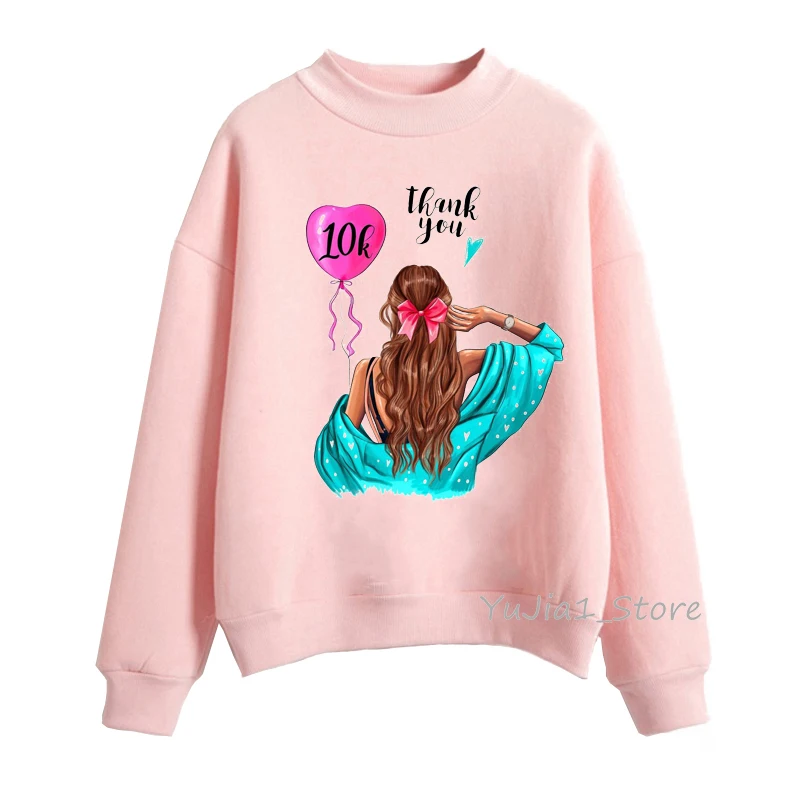Sudadera mujer harajuku kawaii hoodie Girl balloon print graphic turtleneck pullover pink hoody winter women clothes
Sudadera mujer harajuku kawaii hoodie Girl balloon print graphic turtleneck pullover pink hoody winter women clothes