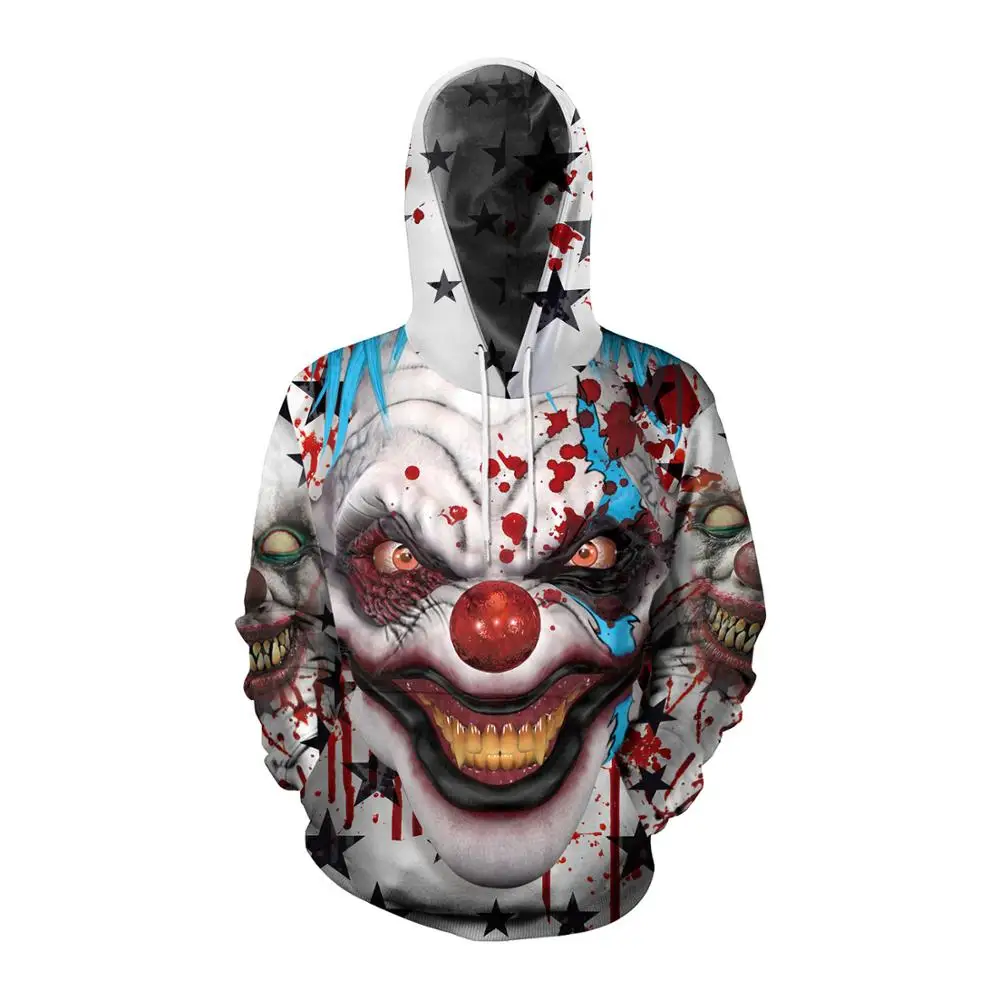 New Halloween Costume For Women And Men 3D Clown Printed Hat Guard for Halloween Night Parade Party Rave Cosplay Costume VDB1022
New Halloween Costume For Women And Men 3D Clown Printed Hat Guard for Halloween Night Parade Party Rave Cosplay Costume VDB1022