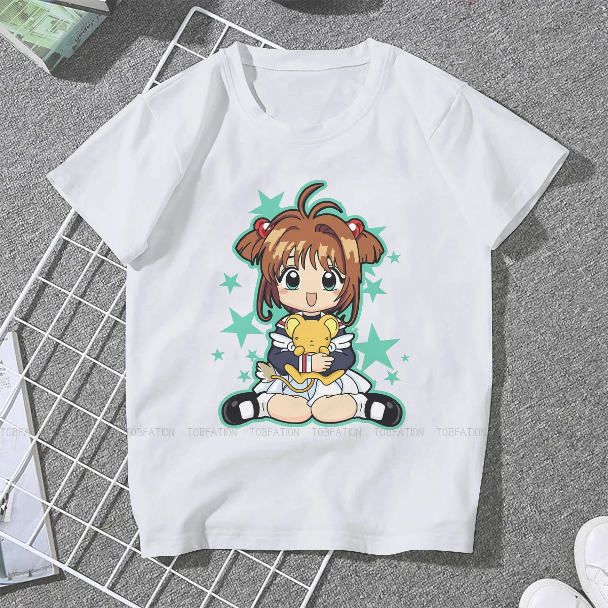 Card Captor Women Tshirts Card Captor Sakura Anime Aesthetic Vintage Female Clothing Big size Cotton Graphic Streetwear
Card Captor Women Tshirts Card Captor Sakura Anime Aesthetic Vintage Female Clothing Big size Cotton Graphic Streetwear