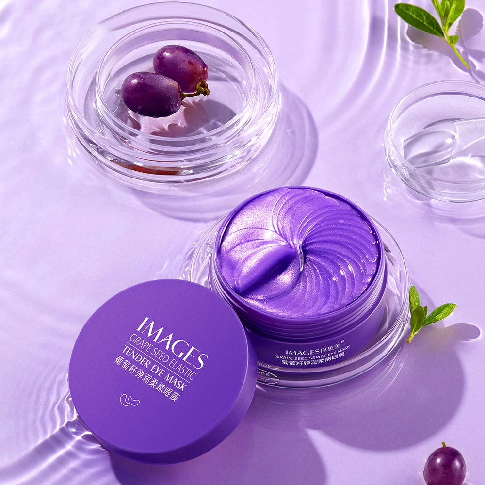 Grape Seed Elastic Moisturizing Eye Mask Crystal Collagen Anti-Wrinkle Anti Aging Eye Skin Care Patches Dilute Fine Lines Masks
Grape Seed Elastic Moisturizing Eye Mask Crystal Collagen Anti-Wrinkle Anti Aging Eye Skin Care Patches Dilute Fine Lines Masks