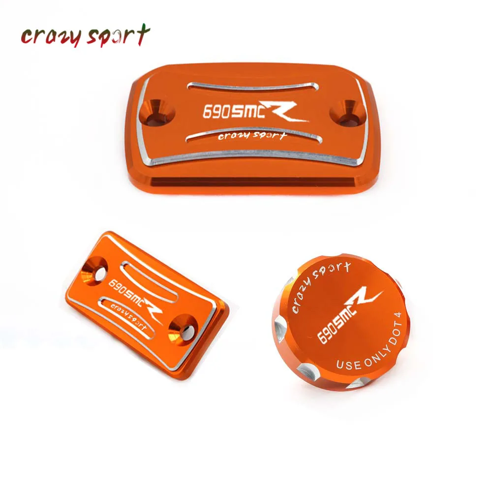 2021 Front Rear Brake Clutch Fluid Reservoir Cover For KTM 690 SMCR 690SMCR Master Cylinder Cap Motocycle CNC
2021 Front Rear Brake Clutch Fluid Reservoir Cover For KTM 690 SMCR 690SMCR Master Cylinder Cap Motocycle CNC