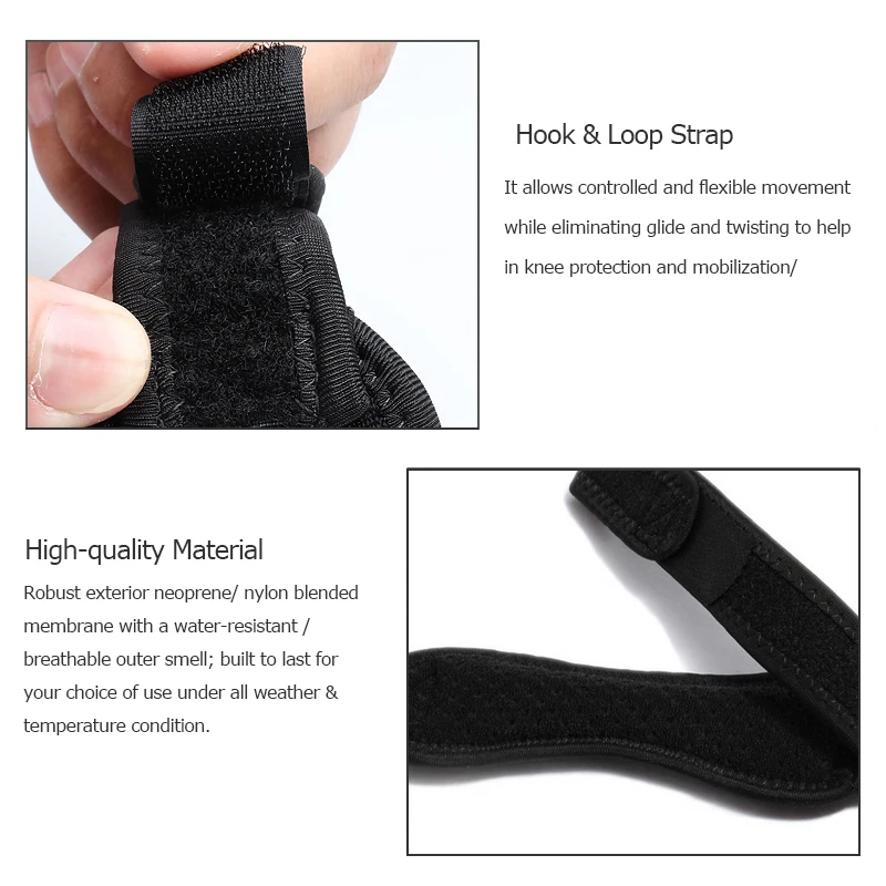 One Piece Adjustable Patella Knee Strap Brace Support Pad Pain Relief Band Stabilizer Hiking Soccer Basketball Volleyball Squats 
One Piece Adjustable Patella Knee Strap Brace Support Pad Pain Relief Band Stabilizer Hiking Soccer Basketball Volleyball Squats