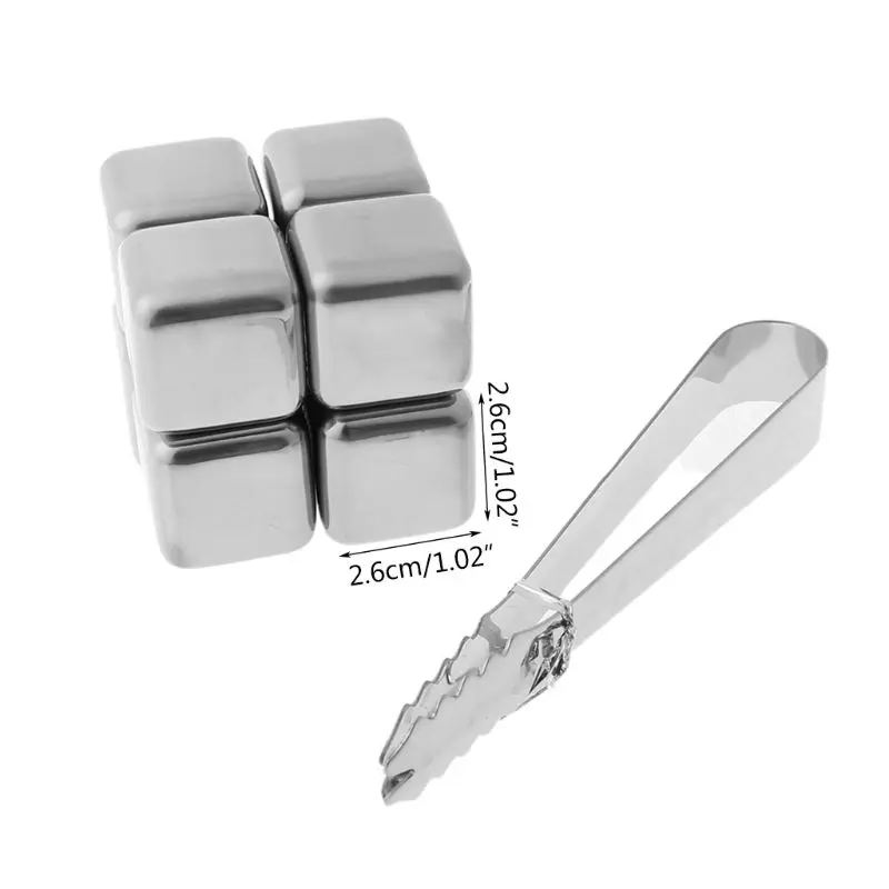 1 set of 8 whisky stone, efficient cooling technology, these reusable ice cubes, stainless steel ice cubes and ice pliers set
1 set of 8 whisky stone, efficient cooling technology, these reusable ice cubes, stainless steel ice cubes and ice pliers set