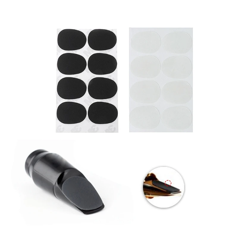 8pcs Treble/Alto/Tenor Sax Clarinet Mouthpiece Patches Pads Cushions 0.5mm 0.8mm
8pcs Treble/Alto/Tenor Sax Clarinet Mouthpiece Patches Pads Cushions 0.5mm 0.8mm