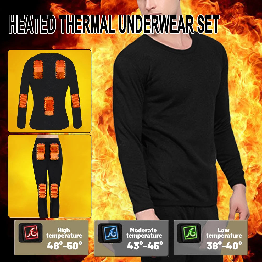 Men Motorcycle Heated Jacket Electric USB Heated Thermal Underwear Set Heated Thermal Long Sleeve T Shirts or Pants Keep Warm
Men Motorcycle Heated Jacket Electric USB Heated Thermal Underwear Set Heated Thermal Long Sleeve T Shirts or Pants Keep Warm