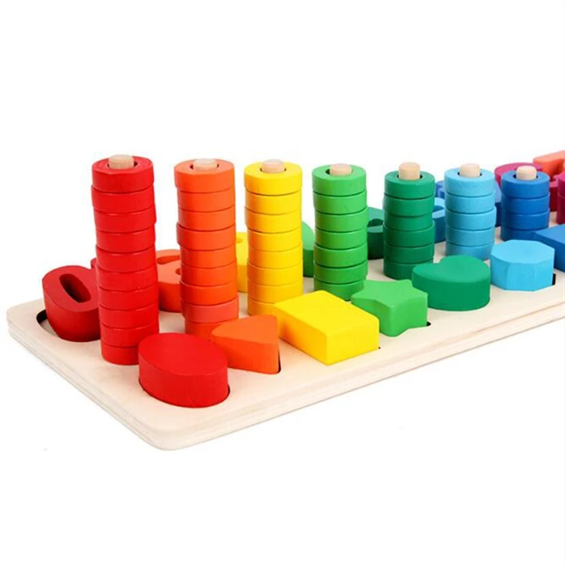 Educational Math Toys Kindergarten Mathematics Circle Digital Toys Rainbow Cognitive Matching Kids Wood 2-4 Years Unisex
Educational Math Toys Kindergarten Mathematics Circle Digital Toys Rainbow Cognitive Matching Kids Wood 2-4 Years Unisex