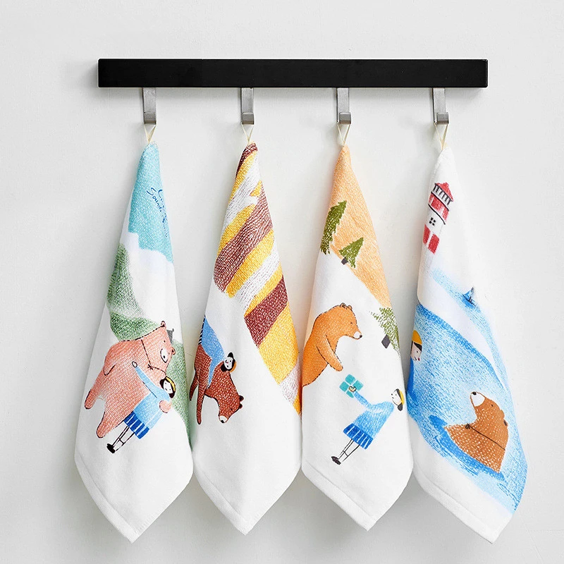 34x34cm Gauze Cotton Cartoon Winter Animal Printed Children's Kids Baby Face Towel Birthday Gift
34x34cm Gauze Cotton Cartoon Winter Animal Printed Children's Kids Baby Face Towel Birthday Gift
