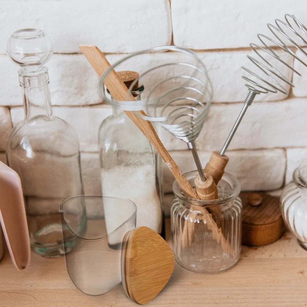 2pcs Storage Cans Tea Cans Food Sealed Cans Grain Storage Cans Transparent Cans 
2pcs Storage Cans Tea Cans Food Sealed Cans Grain Storage Cans Transparent Cans