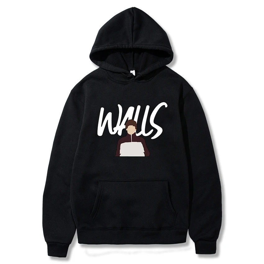 

One Direction Miss You Smiley Face Hoody Louis Tomlinson Walls Sweatshirt Women Men Casual Kpop Hoodies Female cotton