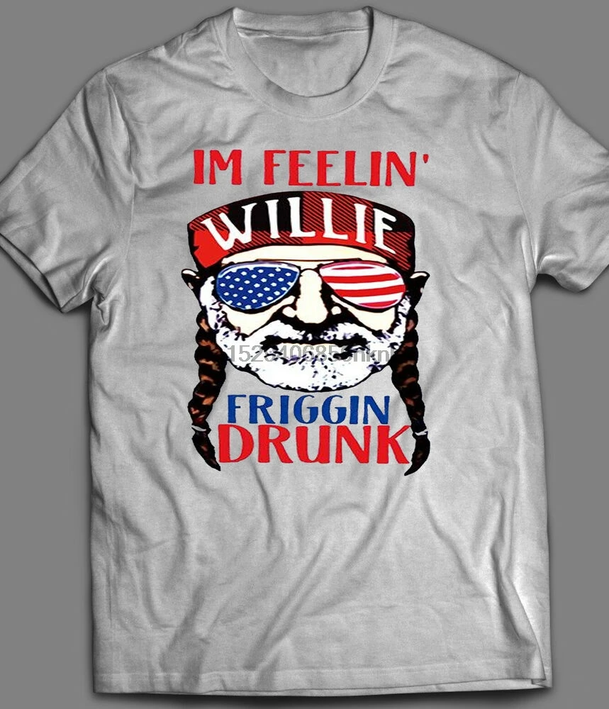 IM валки Вилли блин секс Нельсон 4TH OF JULY T SHIRTFULL спереди|Мужские футболки| |