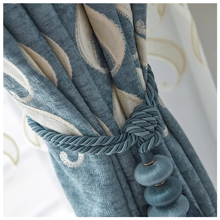 Modern Minimalist Chenille Embroidery Curtain High-end Shading Cloth Bedroom for Living Room Curtain Finished Product
Modern Minimalist Chenille Embroidery Curtain High-end Shading Cloth Bedroom for Living Room Curtain Finished Product