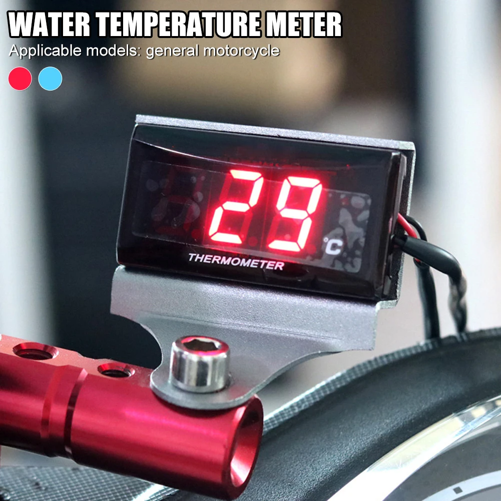 Motorcycle Water Temperature Gauge Universal Digital Water Temp Sensor Thermometer Hhydrometer Backlight for Motorbike Scooter
Motorcycle Water Temperature Gauge Universal Digital Water Temp Sensor Thermometer Hhydrometer Backlight for Motorbike Scooter