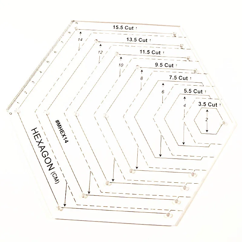 DIY Clear Acrylic Patchwork Ruler Triangle Ruler Diamond Ruler Hexagon Ruler Sewing Accessories Tailor Design Measure Tool
DIY Clear Acrylic Patchwork Ruler Triangle Ruler Diamond Ruler Hexagon Ruler Sewing Accessories Tailor Design Measure Tool
